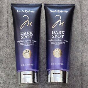 Merle Roberts Set of 2 Dark Spot Brightening Nourishing Body Cream 8 fl oz Each